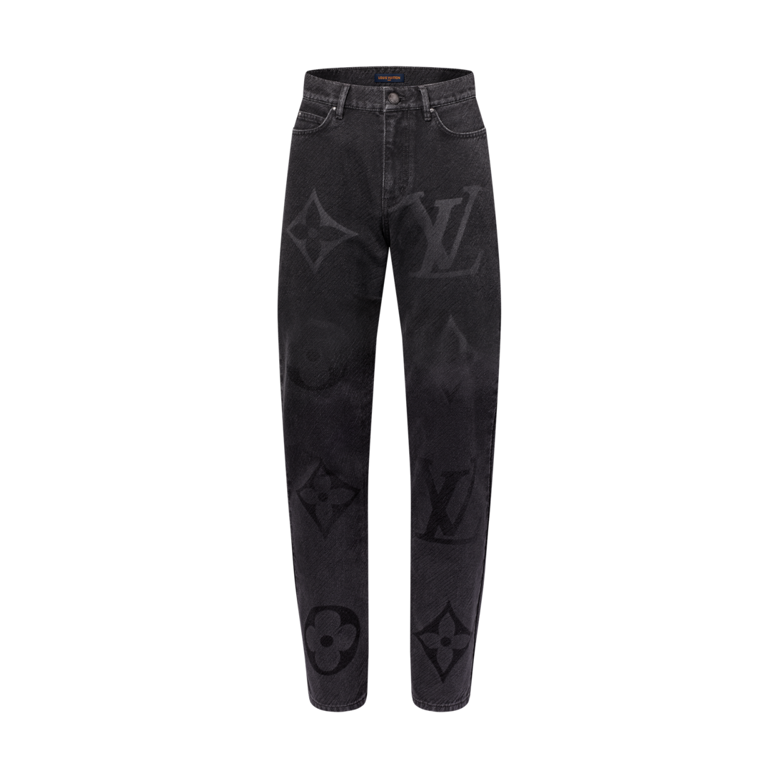 Monogram Denim Pants - Ready-to-Wear | LOUIS VUITTON